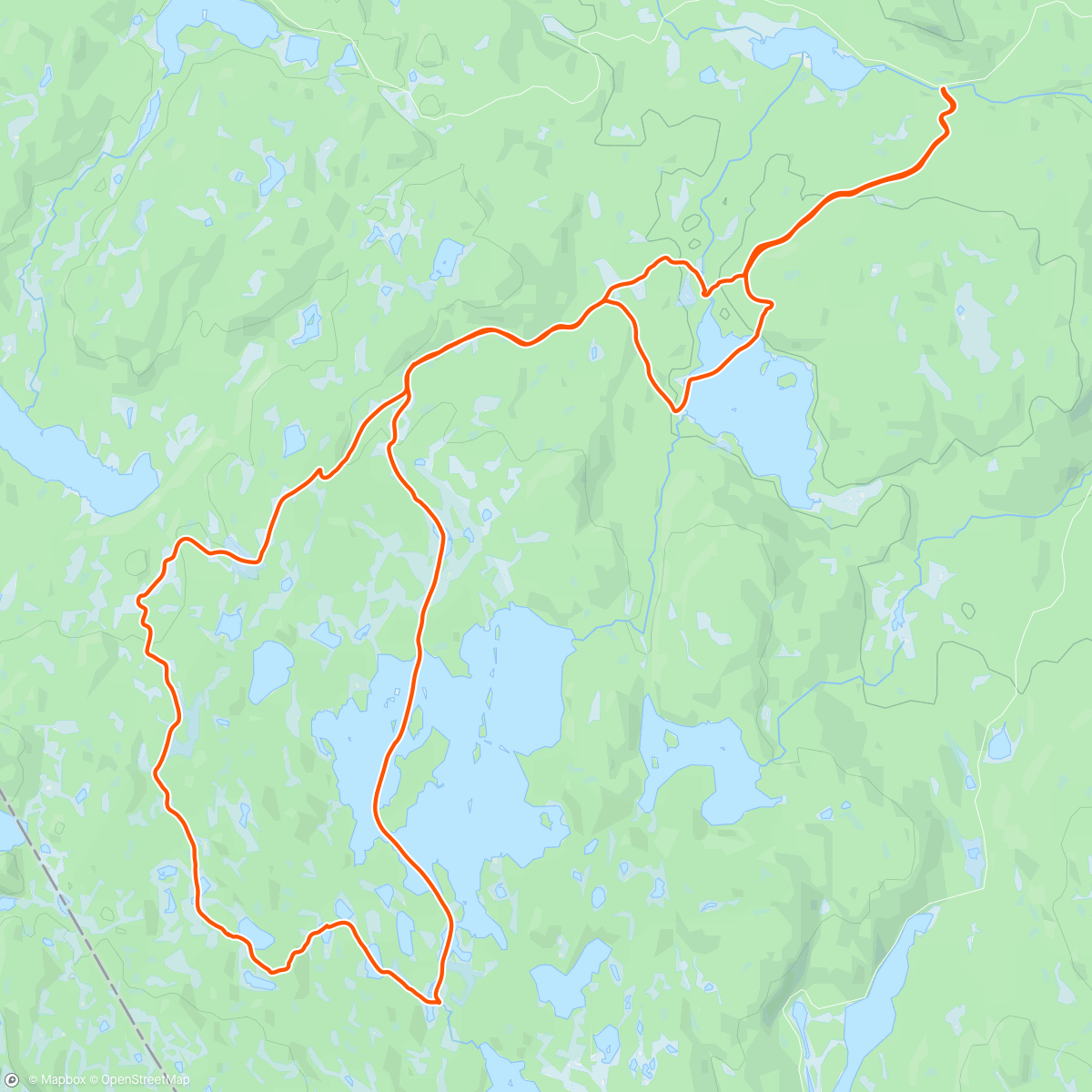Map of the activity, Ekskursjon på skaran i Selsjøen naturreservat