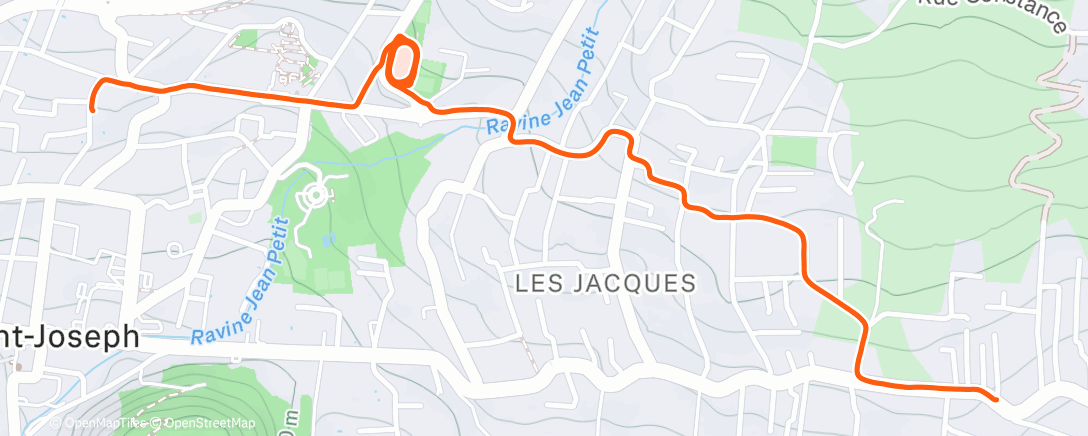 Map of the activity, 2*15’ SV2- 🥵🇷🇪