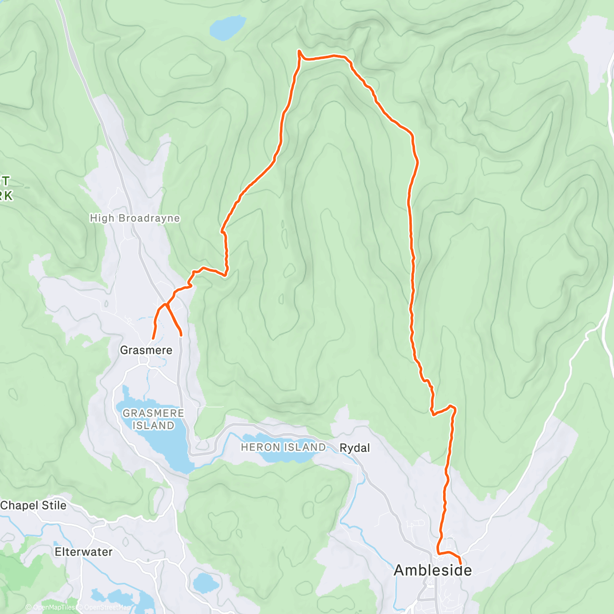 Карта физической активности (Sunset session 🌅)