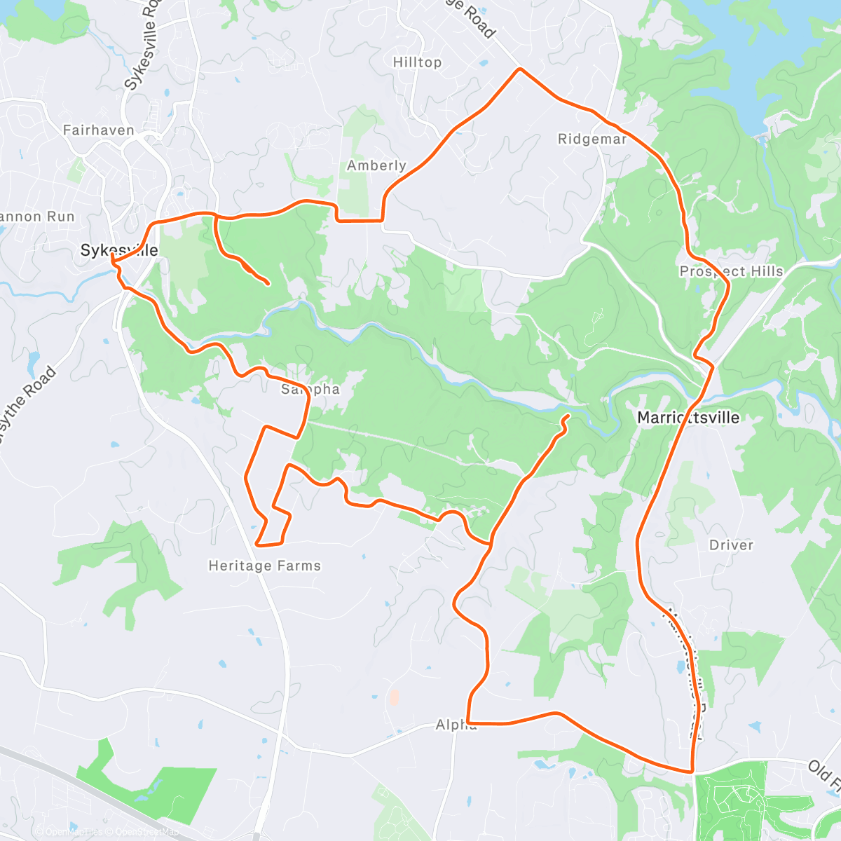 Map of the activity, Twas the nizzle before Christmizzle