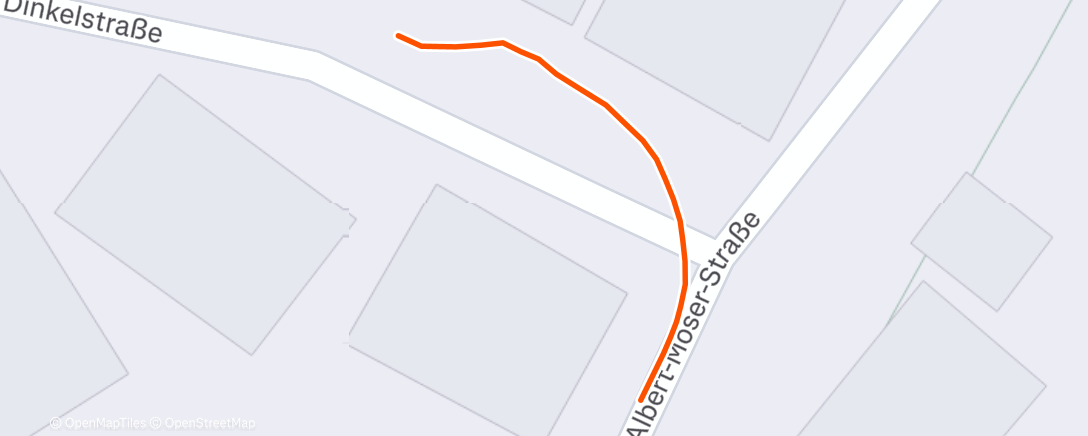 Map of the activity, Nachtspaziergang