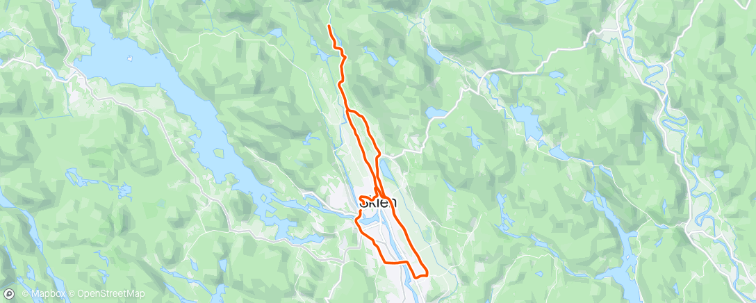 Map of the activity, Torsdagstrill med GSK