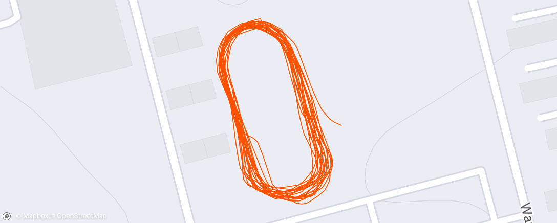 Map of the activity, Lunch Run