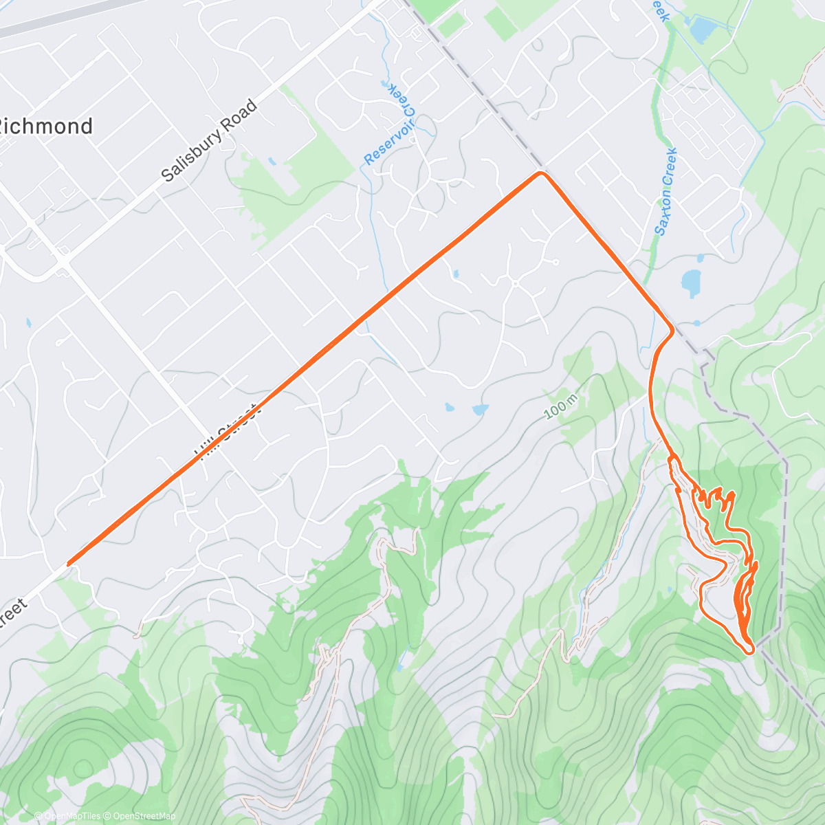 Map of the activity, Silvan cruise and wee session