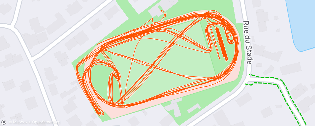 Map of the activity, Entraînement CASL