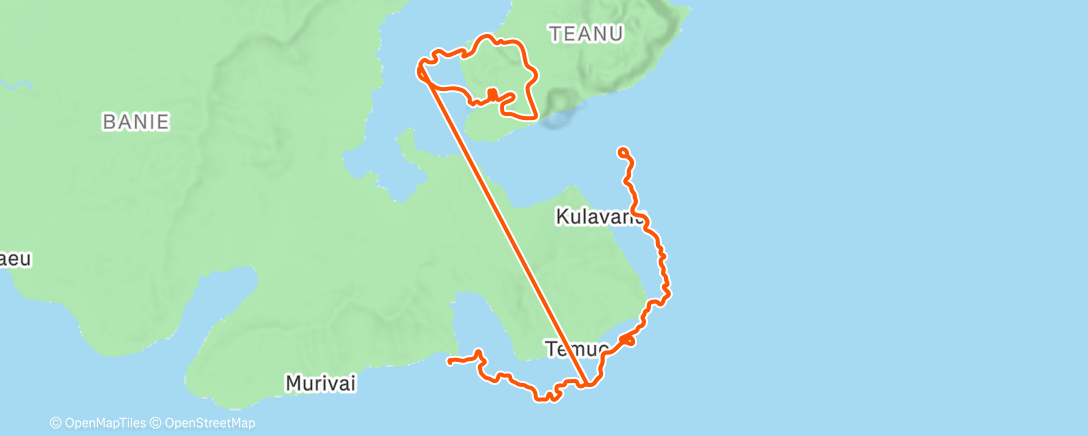 Map of the activity, Monday! - Zwift - Group Ride: Ascenders Recovery & Slo Roll Monday (C) on Coast Crusher in Watopia