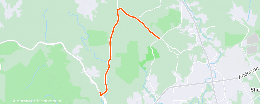 Map of the activity, 2026 Reboot Ride