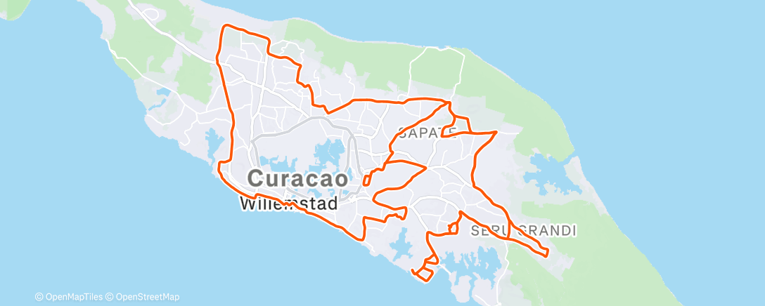 Map of the activity, Namiddagrit