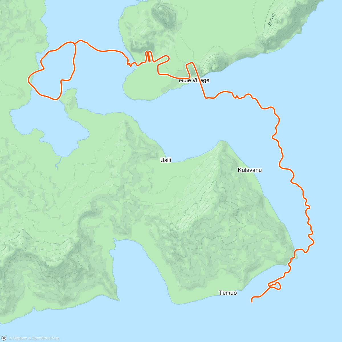 Map of the activity, Zwift - Coast to Coast in Watopia