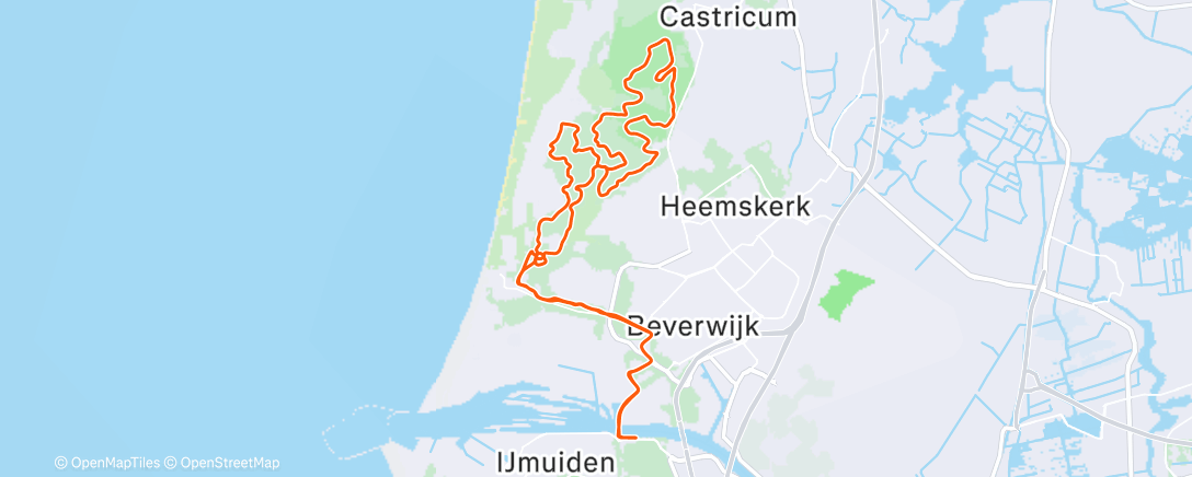 Map of the activity, Ochtendrit