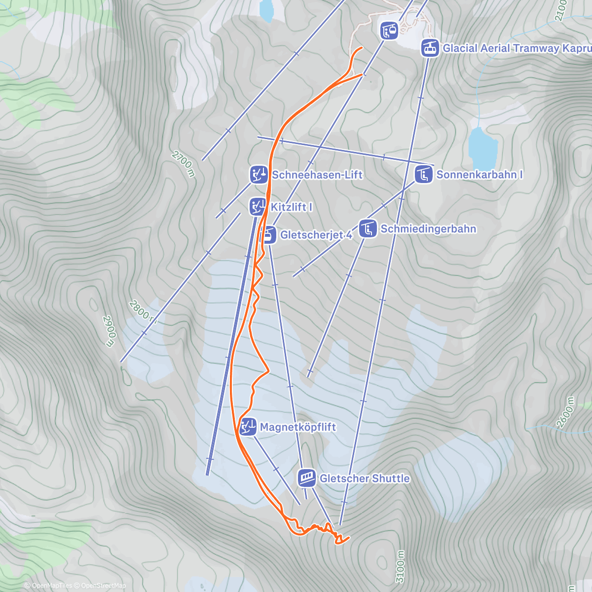 Map of the activity, The early 🦅