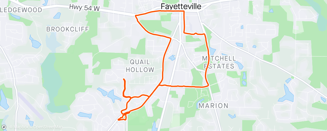 Mappa dell'attività Sunday shredder 🏃🏻‍♂️