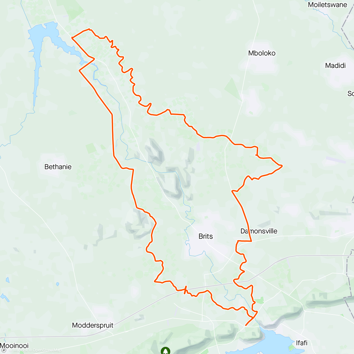 Map of the activity, Yuss but I love gravel