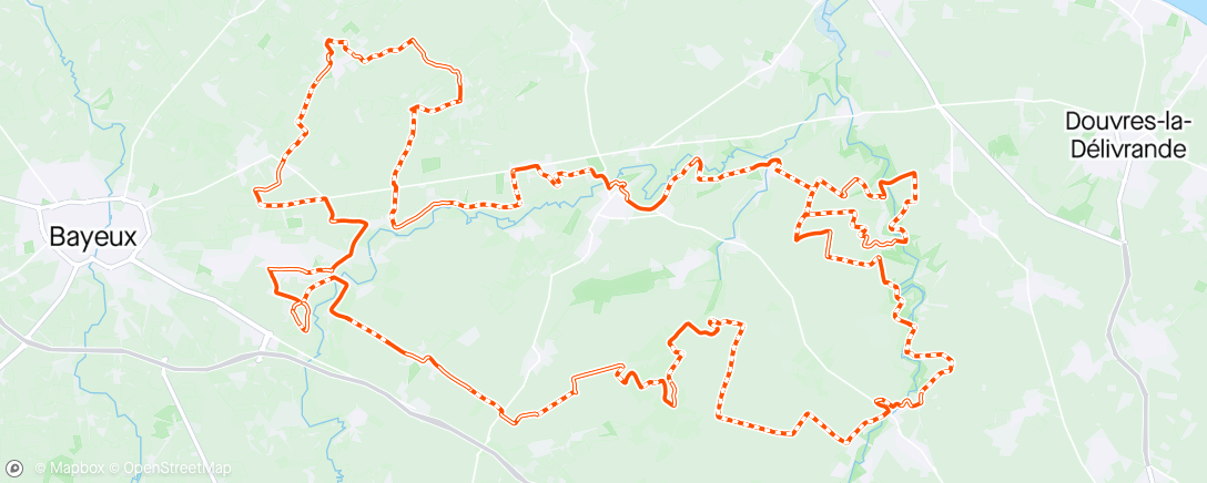 Map of the activity, Les Randos d'Henry  80 km