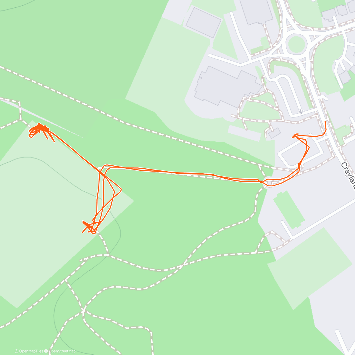 Map of the activity, SHPjp marshal and results