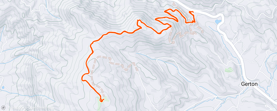 Carte de l'activité Lunch Hike