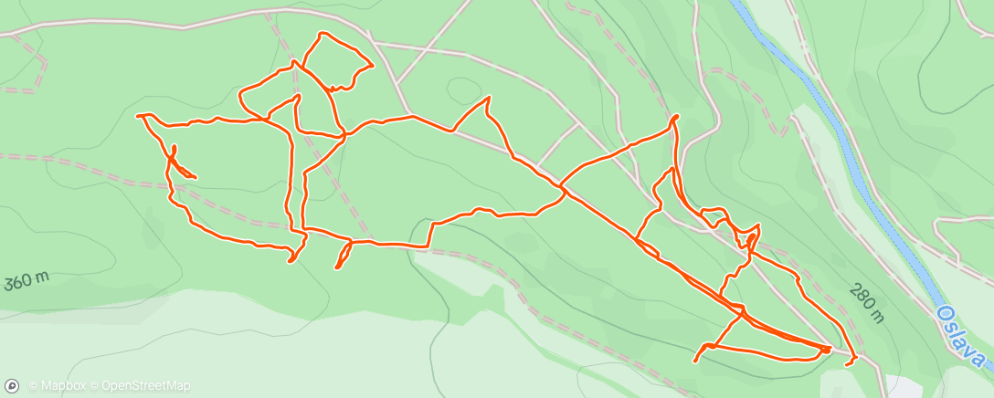 Map of the activity, Mapovy trening zactva I.