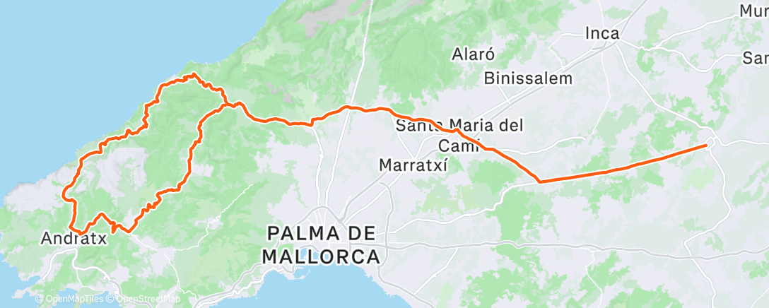 Карта физической активности (grosses Lasso)