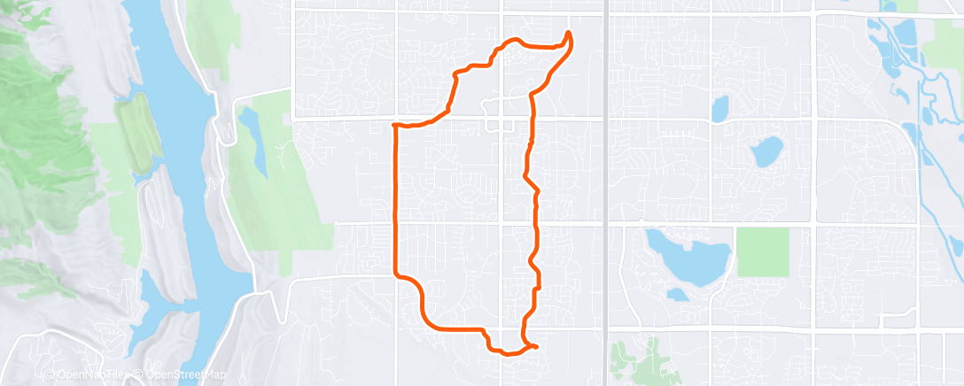 Map of the activity, Winter's Not Coming