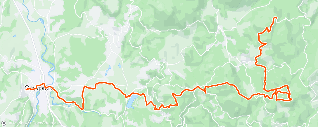 Map of the activity, Enduforez