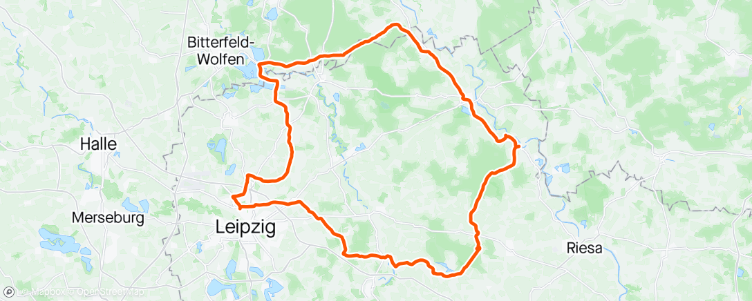 Map of the activity, stabile Ausfahrt
