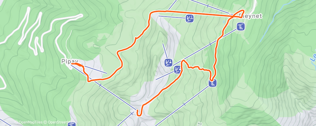 Map of the activity, La reprise de petit bout