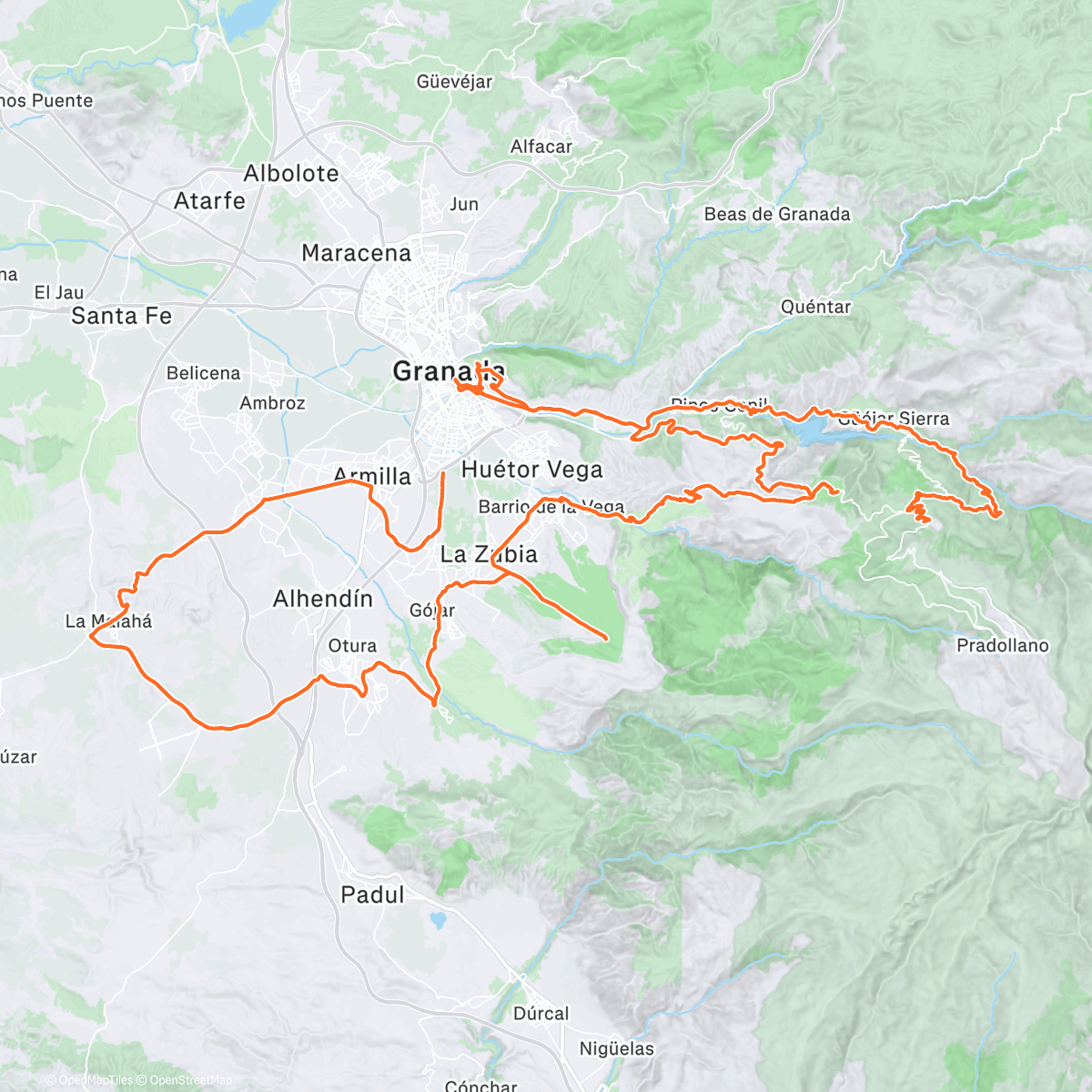 Map of the activity, some days you learn something, other days you learn everything