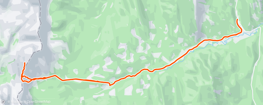 Map of the activity, Mount Etherington