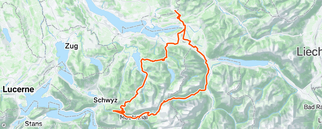 Map of the activity, Pragel season closer