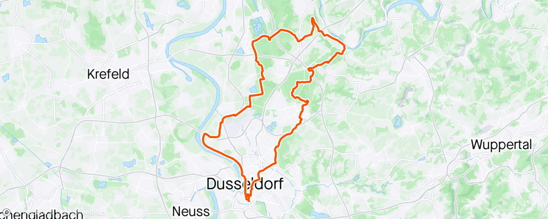 Map of the activity, Gravel-Sonntag in bester Begleitung