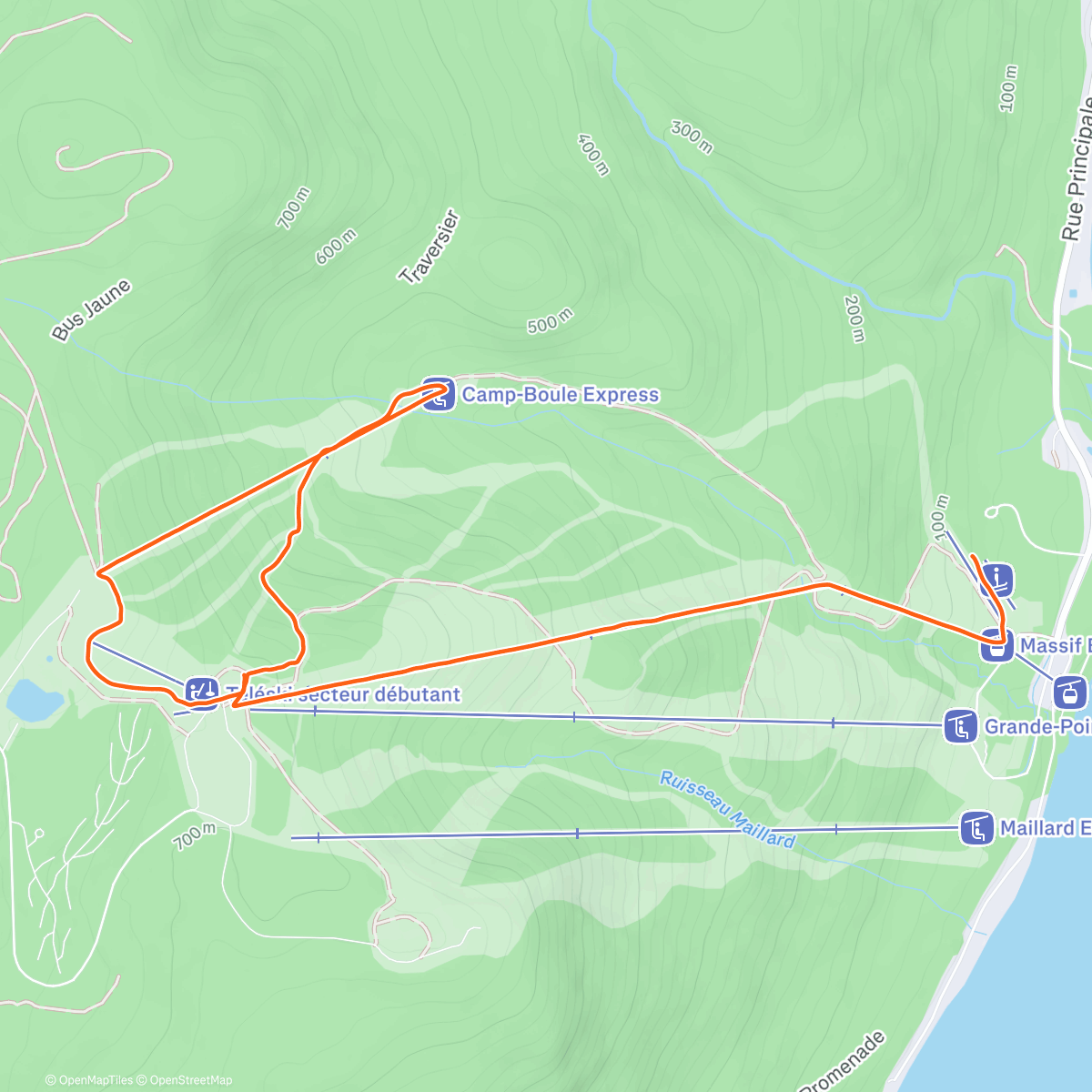 Map of the activity, Family fun day