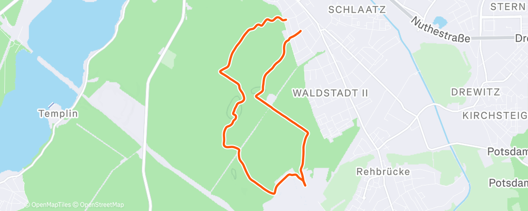 Map of the activity, Feines Ründchen mit den Hündchen