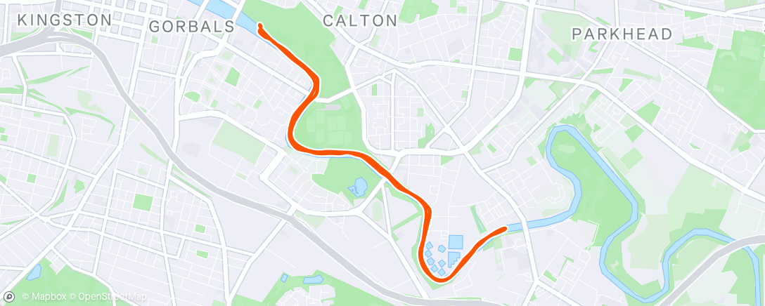 Map of the activity, 1x - Good Clyde Vibes
