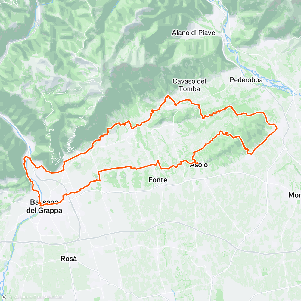 Map of the activity