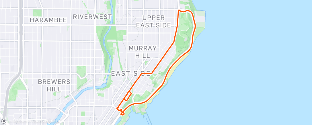 Map of the activity, Buggy