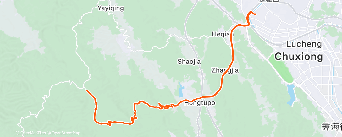 活动地图，Gum trees on a climb add 5% to critical power