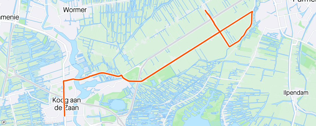 Map of the activity, Viaductje