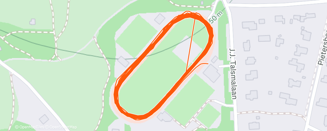 Map of the activity, Kerst schaats sessie!