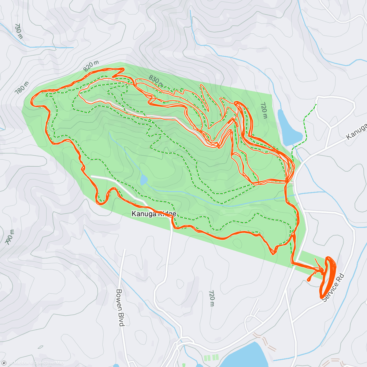 Map of the activity, Kanugaaaaaaaa