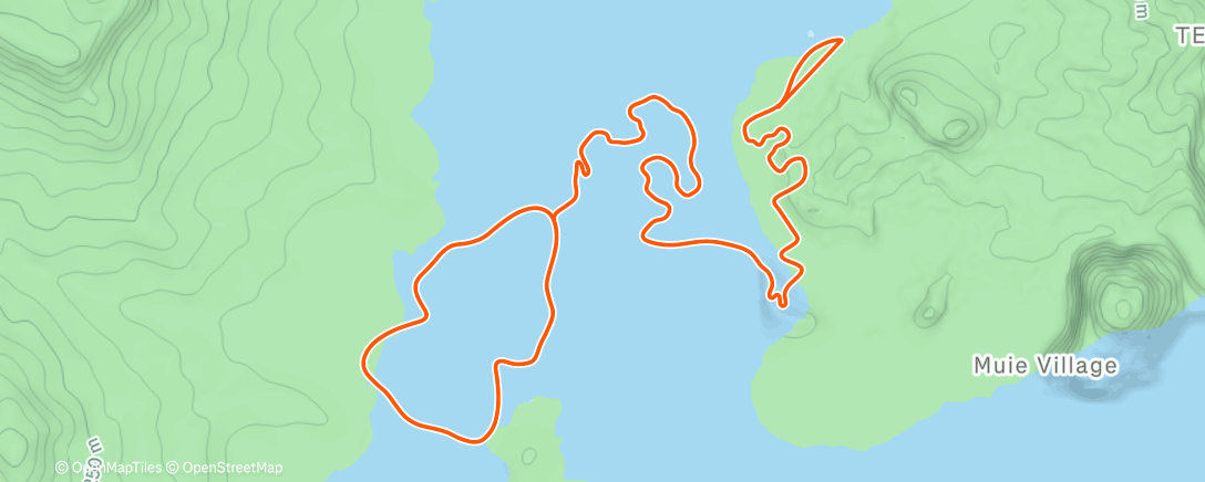 Map of the activity, Zwift - Birthday Ride! - Power Punches in Watopia