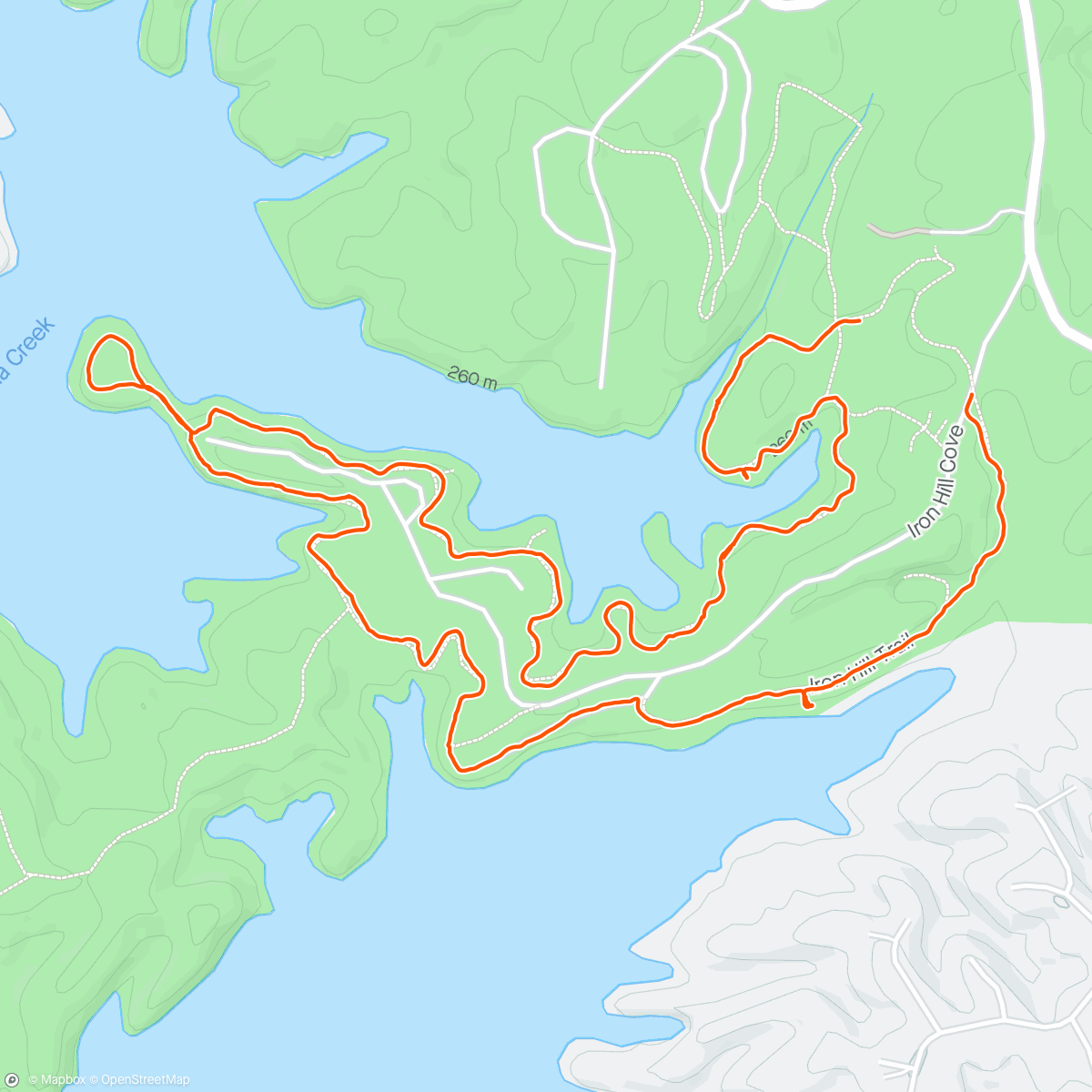 Mappa dell'attività Sunset trails Iron Loop @ Red Top w crew
