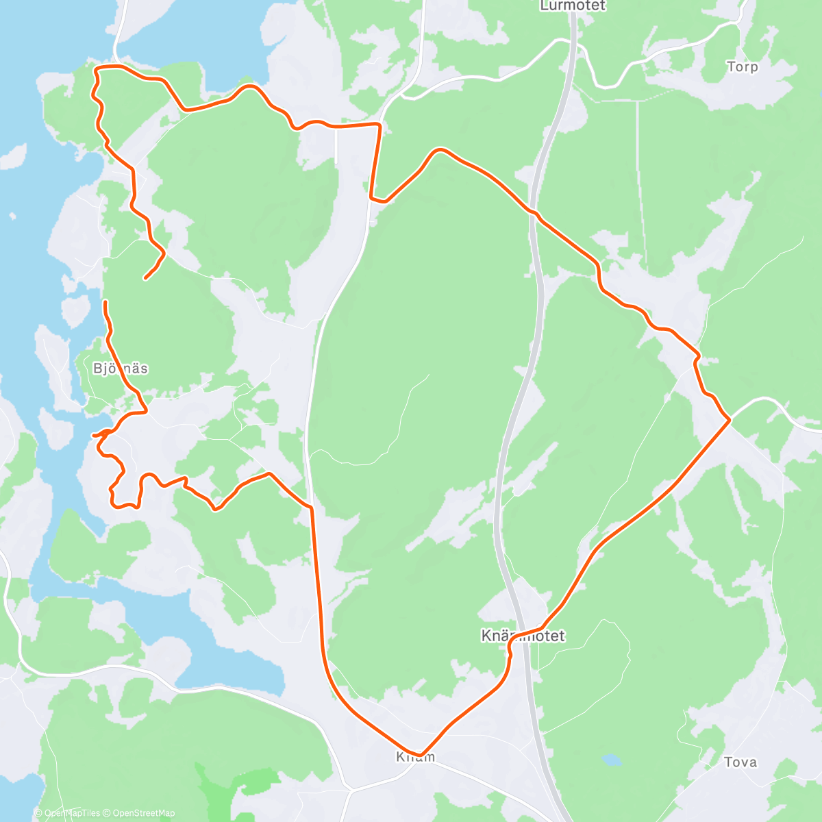 Map of the activity, Bara isen ger sig så är den redo för nästa års hummerfiske…