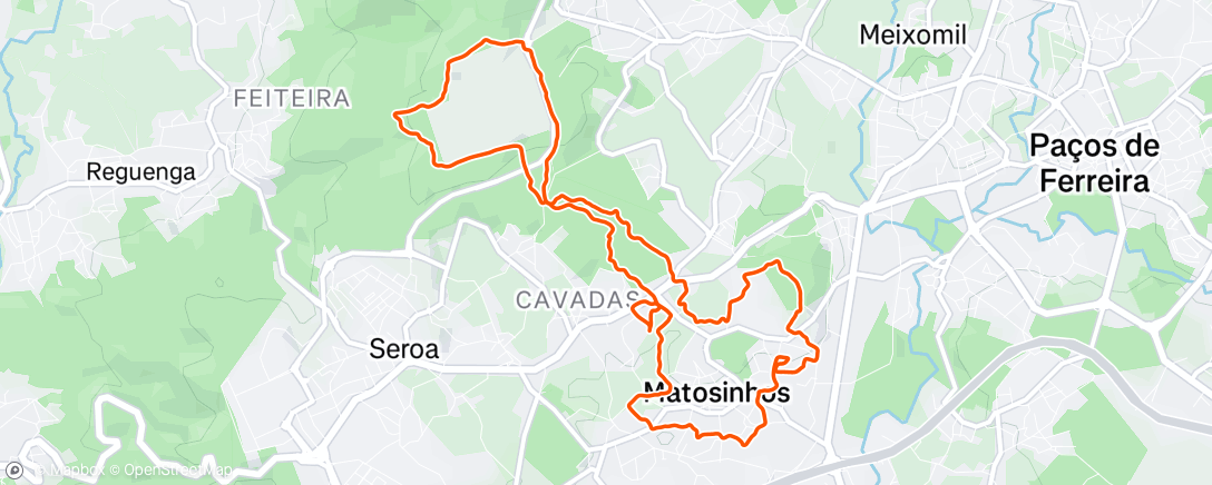 Map of the activity, Natal passa a correr 🎄  🚑