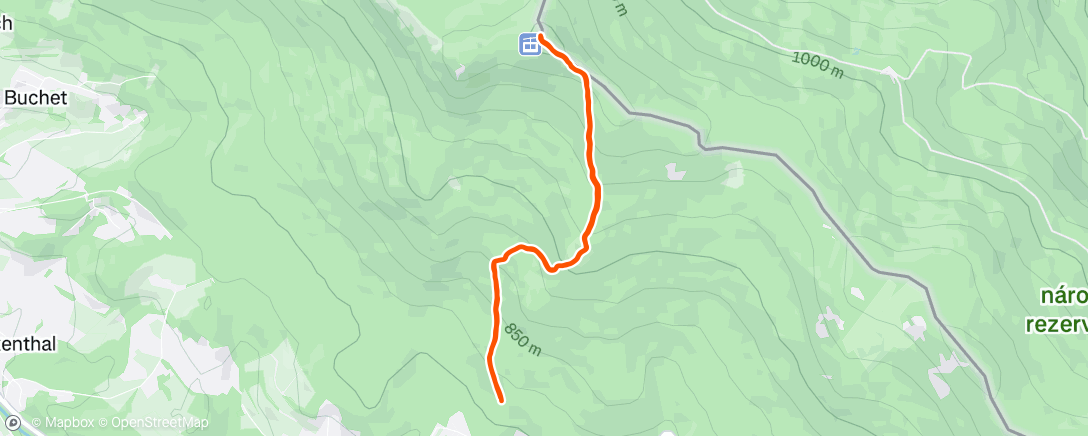 Map of the activity, Osser mit Hannes und Stefan