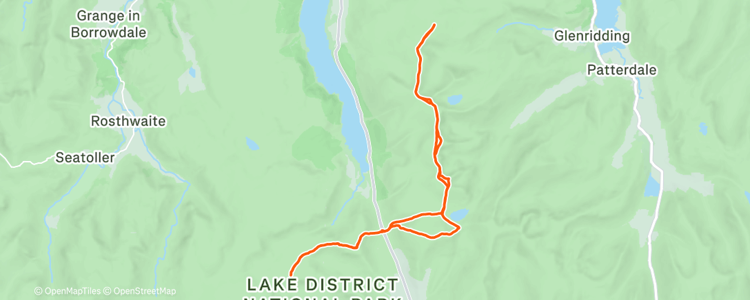 Map of the activity, Leg 2 rendezvous