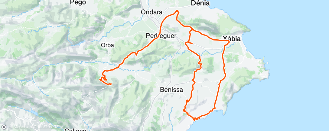 Mappa dell'attività Middagrit