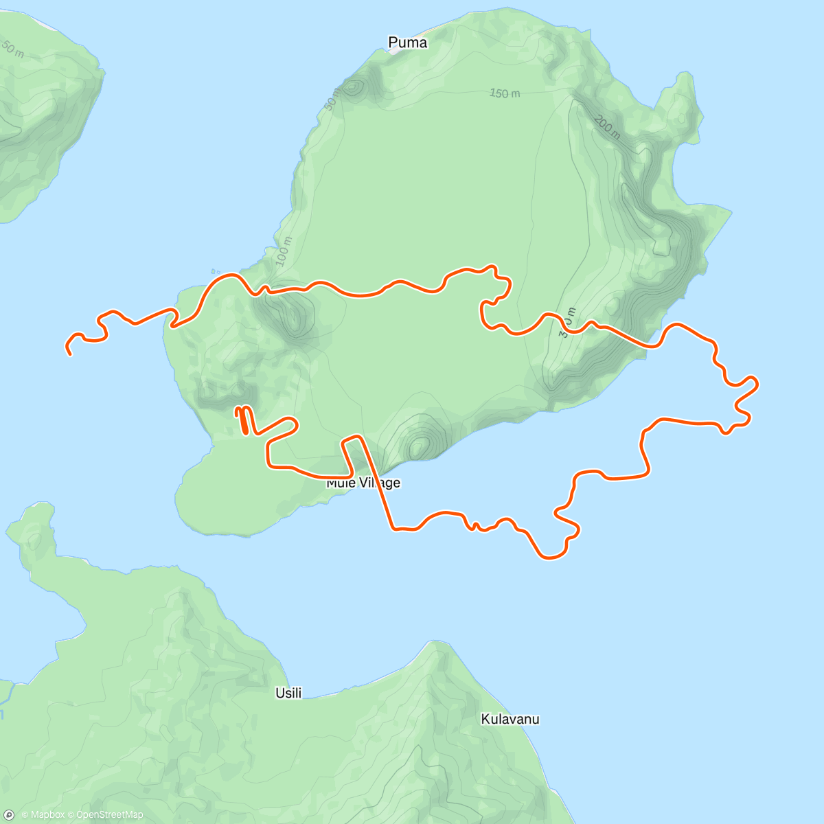 Map of the activity, Zwift - Pacer Group Ride: Watopia's Waistband in Watopia with Jacques