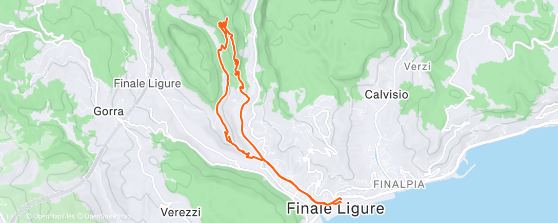 Mapa de la actividad, EXPLORATION 🧗‍♂️🇮🇹