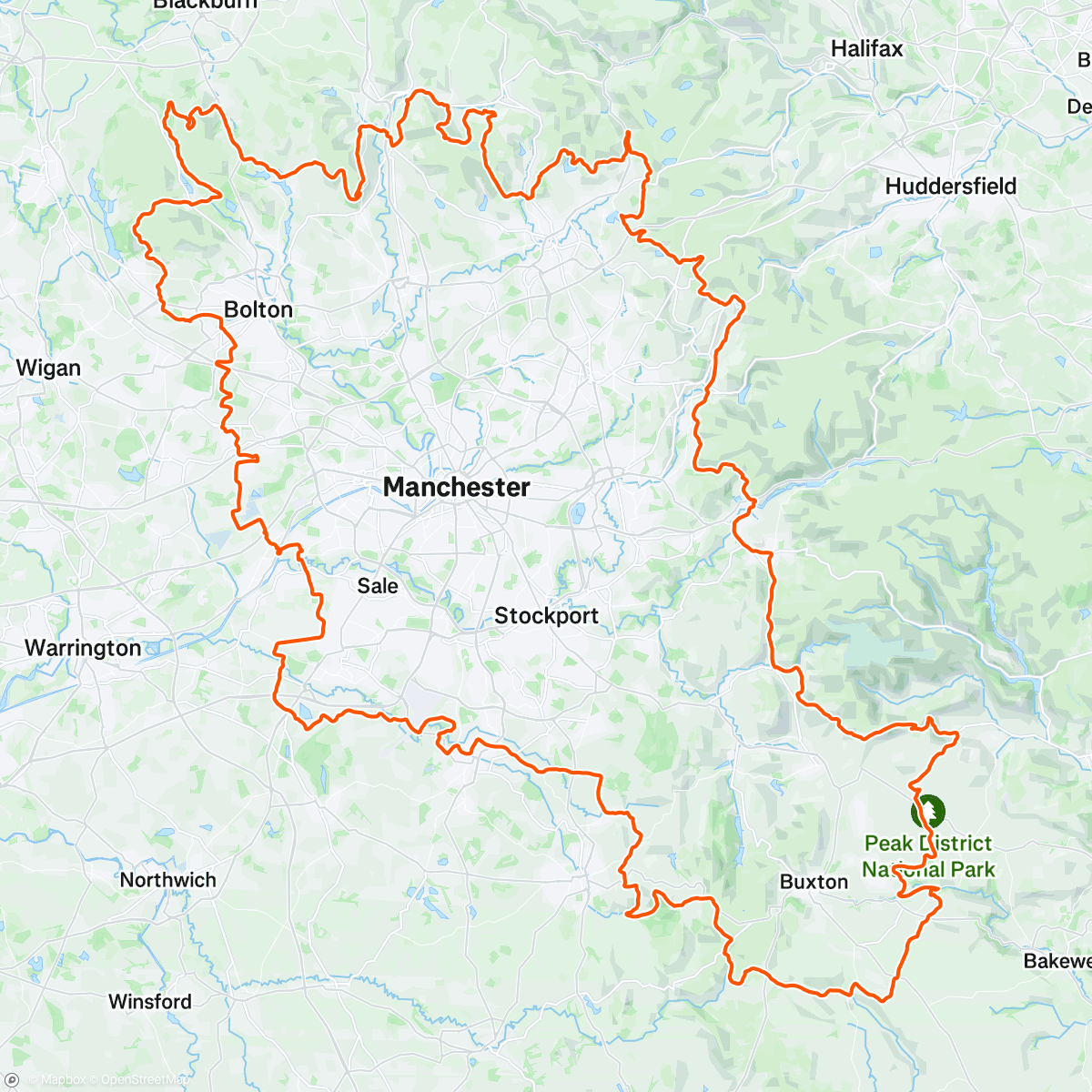 Map of the activity, Bee Line 200
