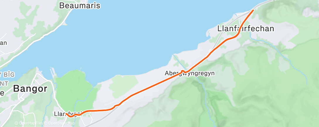 Map of the activity, Festive 50. Almost half way through 😆
